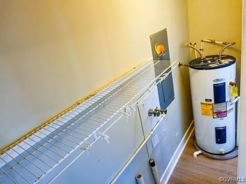 1217 Arlington St, Petersburg, VA 23803 - utility room with water heater