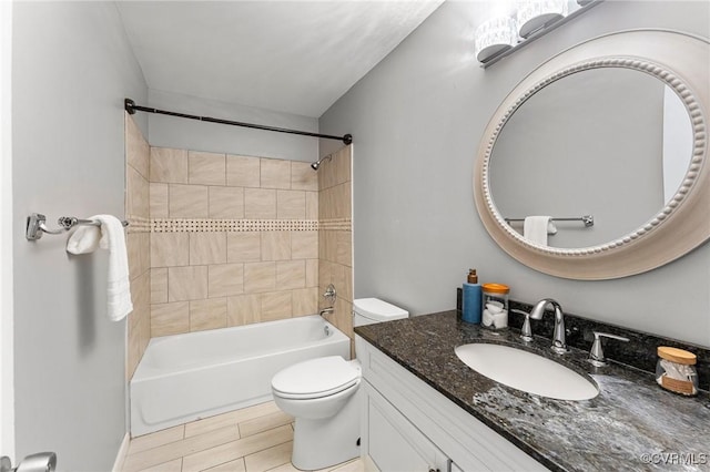 14323 Spring Gate Ct, Chesterfield, VA 23112 - full bath with vanity, bathing tub / shower combination, and toilet