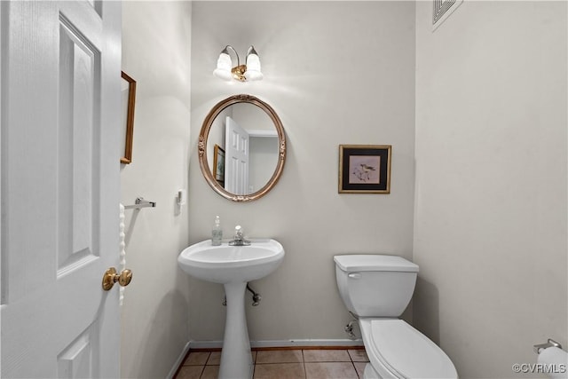 5158 Keitts Corner Rd, Mechanicsville, VA 23111 - half bath featuring tile patterned floors and toilet