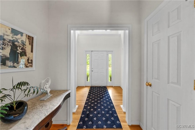 5158 Keitts Corner Rd, Mechanicsville, VA 23111 - entryway featuring light wood-style floors and baseboards