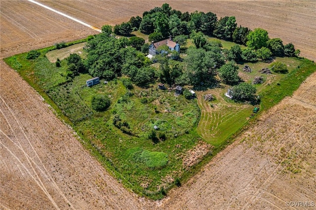 583 Slabtown Rd, Lancaster, VA 22503 - aerial overview of property's location featuring rural landscape