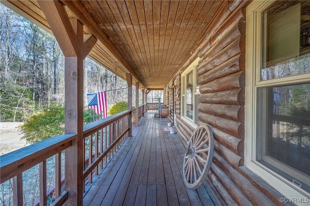 14401 Doctors Creek Rd, Lanexa, VA 23089 - view of porch