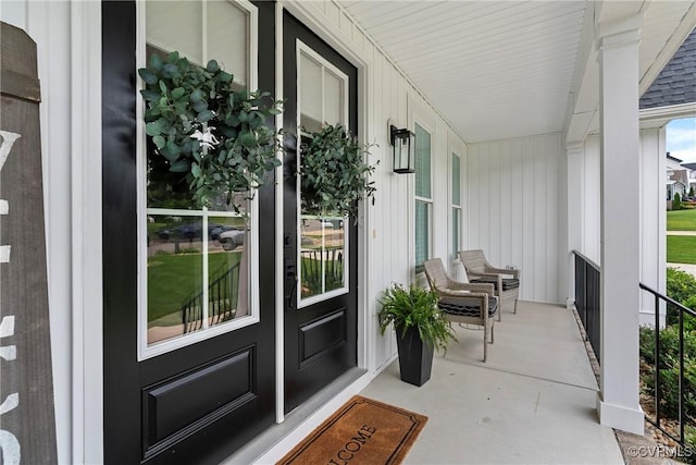16319 Aklers Pl, Moseley, VA 23832 - entrance to property with covered porch and roof with shingles