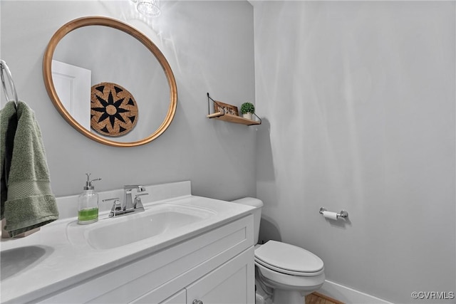 16319 Aklers Pl, Moseley, VA 23832 - bathroom with toilet and vanity