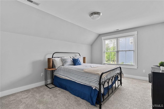 16319 Aklers Pl, Moseley, VA 23832 - bedroom with carpet, lofted ceiling, and baseboards
