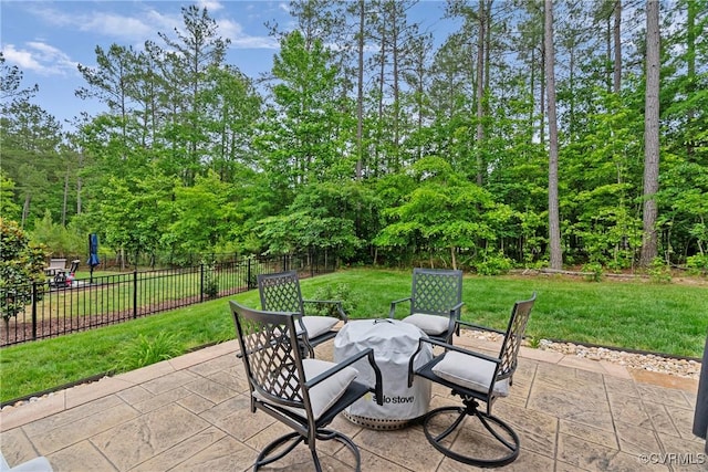 16319 Aklers Pl, Moseley, VA 23832 - view of patio