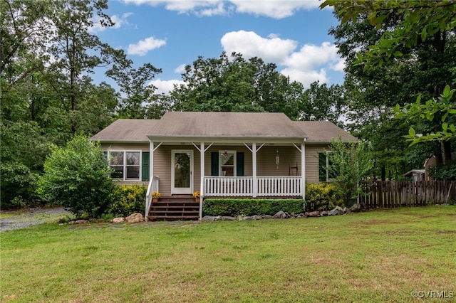 24390 Genito Rd, Amelia Courthouse, VA 23002 - single story home featuring covered porch