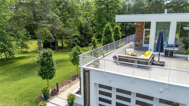 912 S Gaskins Rd, Henrico, VA 23238 - view of patio / terrace with a balcony
