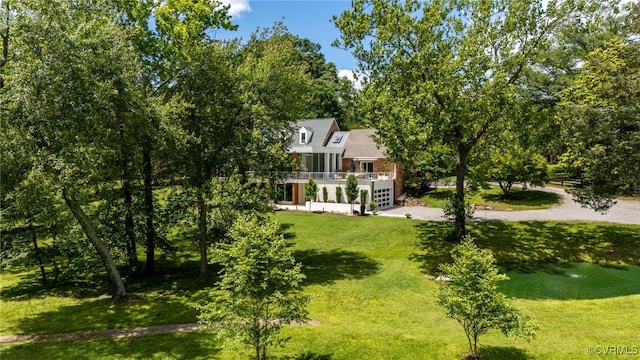 912 S Gaskins Rd, Henrico, VA 23238 - view of green lawn featuring a water view