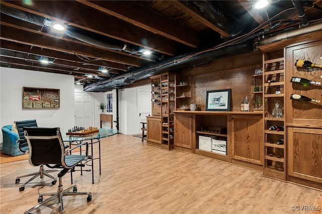 912 S Gaskins Rd, Henrico, VA 23238 - home office with wood finished floors