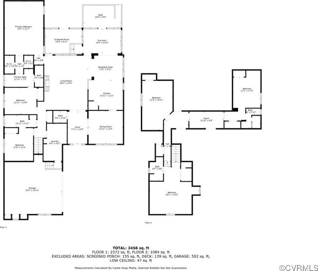 311 Victoria Way, Richmond, VA 23238 - floor plan / room layout