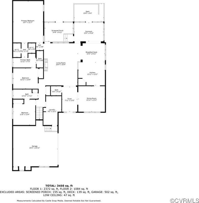 311 Victoria Way, Richmond, VA 23238 - home floor plan