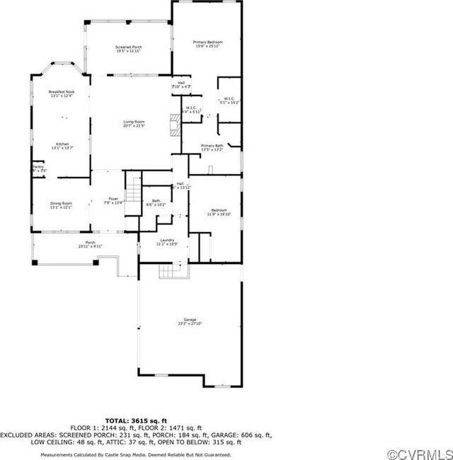 403 Regina Ln, Richmond, VA 23238 - home floor plan