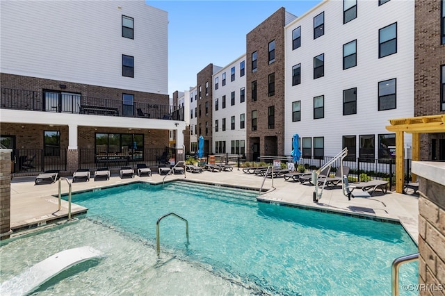 1900 Roseneath Rd Unit 8B, Richmond, VA 23230 - community pool featuring a patio area