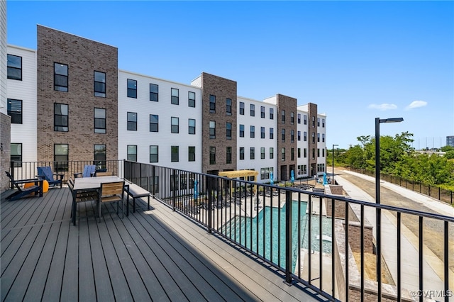 1900 Roseneath Rd Unit 8B, Richmond, VA 23230 - view of wooden deck