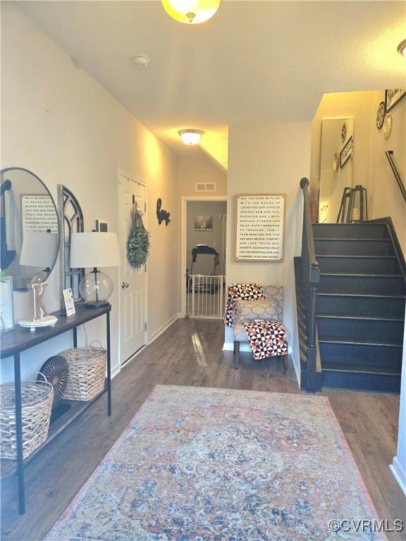 705 Prosperity Ct Unit 705, Williamsburg, VA 23188 - entrance foyer featuring wood finished floors and baseboards