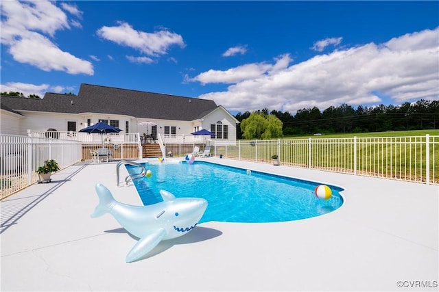 16180 Janet Dr, Amelia Courthouse, VA 23002 - view of pool featuring a patio