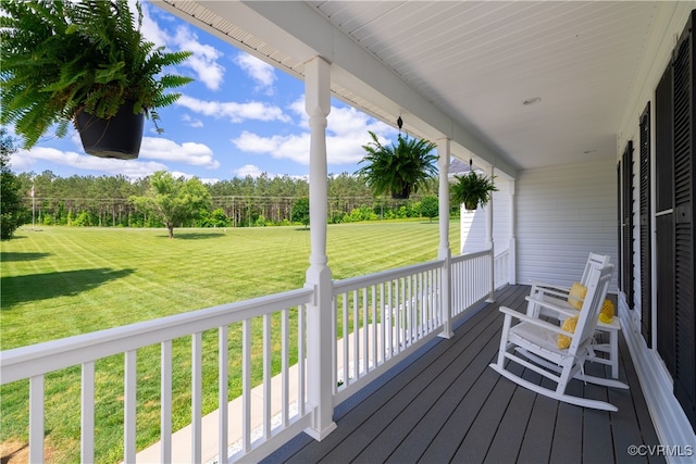 16180 Janet Dr, Amelia Courthouse, VA 23002 - porch with a lawn