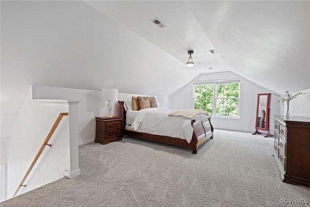 11137 Sterling Cove Dr, Chesterfield, VA 23838 - bedroom featuring carpet, vaulted ceiling, and baseboards