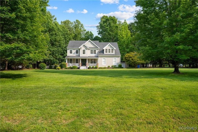11137 Sterling Cove Dr, Chesterfield, VA 23838 - colonial home featuring a porch and a front lawn