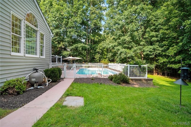 11137 Sterling Cove Dr, Chesterfield, VA 23838 - view of grassy yard featuring a wooden deck