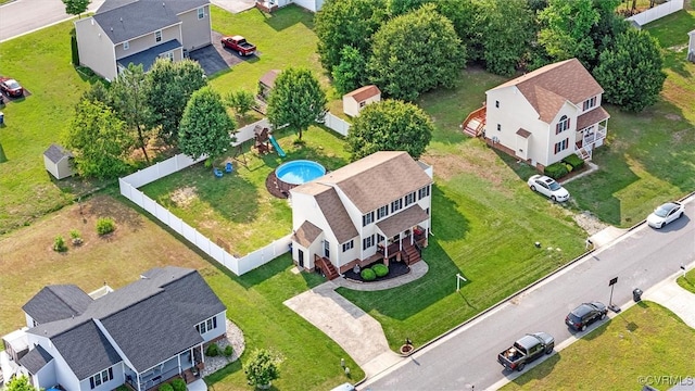 7012 Autumn Point Dr, North Chesterfield, VA 23234 - aerial view of residential area