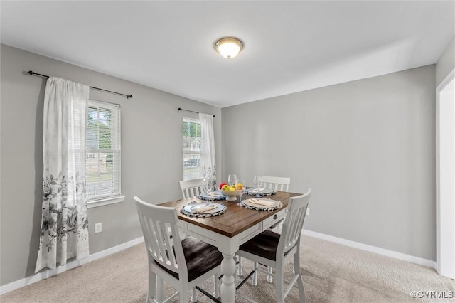 7012 Autumn Point Dr, North Chesterfield, VA 23234 - dining area with baseboards and carpet