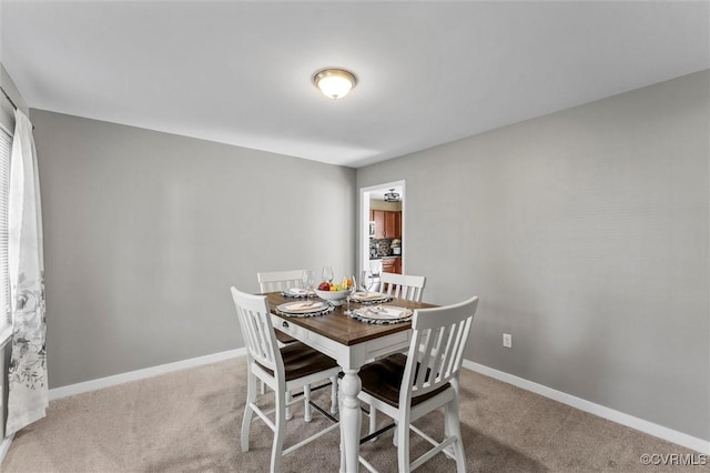 7012 Autumn Point Dr, North Chesterfield, VA 23234 - dining space featuring light carpet and baseboards
