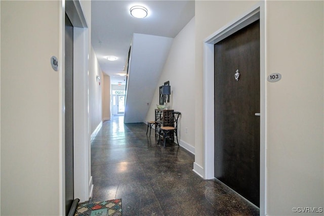 1020 Porter St Unit 103, Richmond, VA 23224 - corridor with baseboards