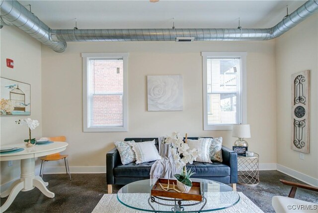 1020 Porter St Unit 103, Richmond, VA 23224 - living room with baseboards