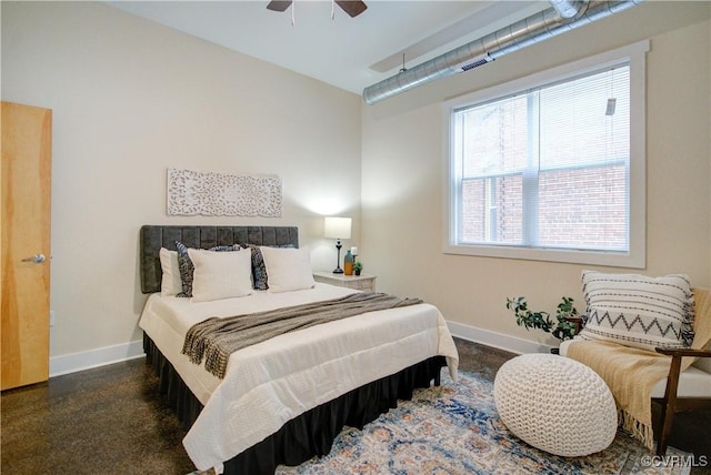 1020 Porter St Unit 103, Richmond, VA 23224 - bedroom with baseboards and ceiling fan