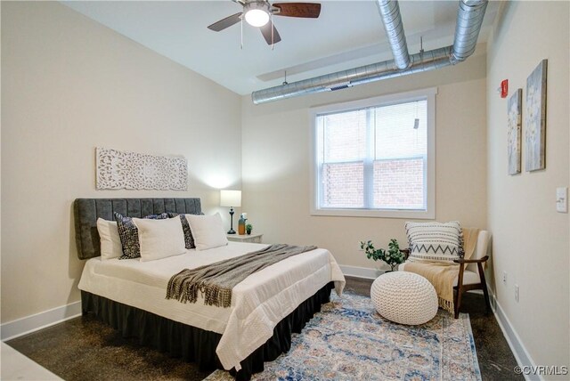 1020 Porter St Unit 103, Richmond, VA 23224 - bedroom featuring baseboards and a ceiling fan