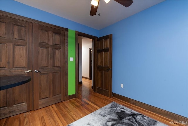 14421 Clazemont Rd, Montpelier, VA 23192 - bedroom with light wood-type flooring and ceiling fan