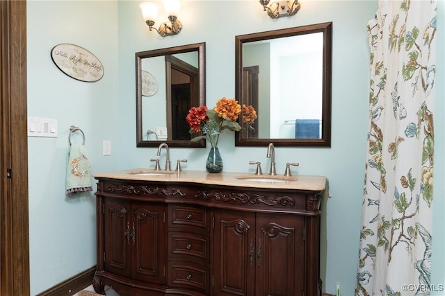 14421 Clazemont Rd, Montpelier, VA 23192 - full bathroom featuring double vanity
