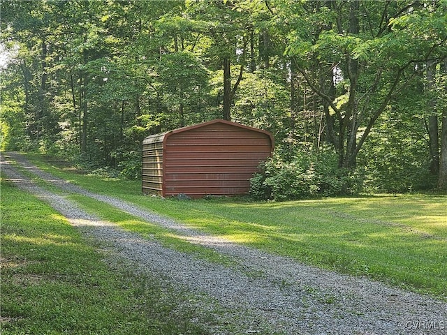 14421 Clazemont Rd, Montpelier, VA 23192 - view of shed with a view of trees