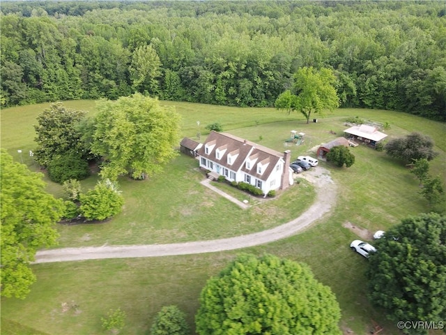 87 Northwood Ln, Cumberland, VA 23040 - view of subject property featuring a forest