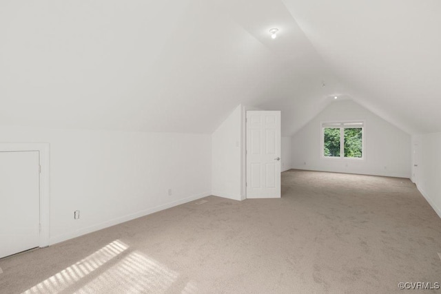 532 Fords Rd, Manakin Sabot, VA 23103 - bonus room with lofted ceiling, light carpet, and baseboards