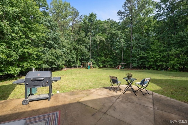 532 Fords Rd, Manakin Sabot, VA 23103 - view of patio featuring a playground