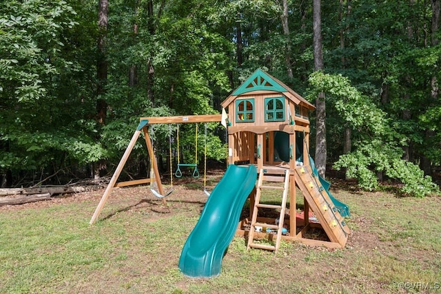 532 Fords Rd, Manakin Sabot, VA 23103 - view of jungle gym featuring a yard