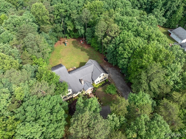 532 Fords Rd, Manakin Sabot, VA 23103 - aerial view of property's location with a heavily wooded area