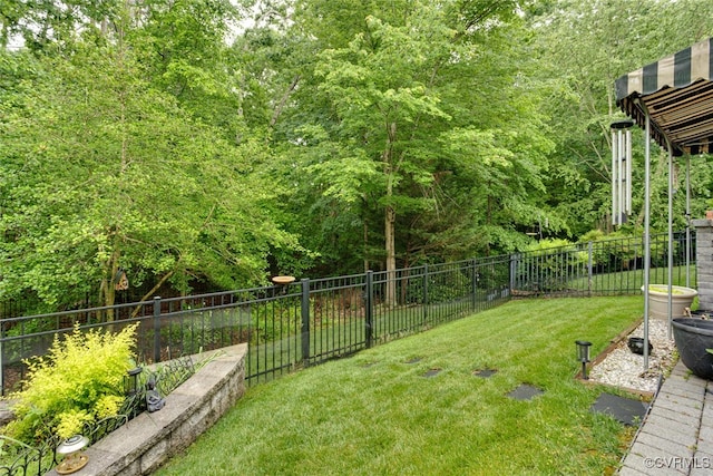 11715 Triple Notch Ter, Henrico, VA 23233 - view of yard featuring a view of trees
