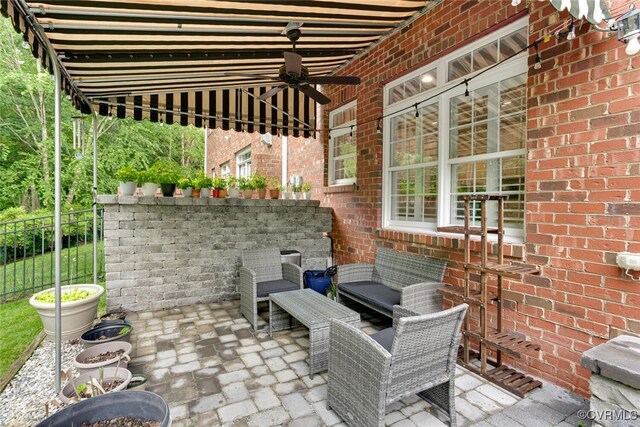 11715 Triple Notch Ter, Henrico, VA 23233 - view of patio / terrace with an outdoor hangout area
