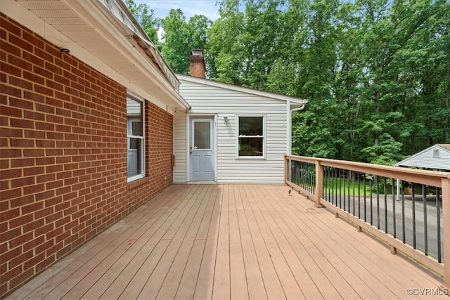 3786 Donavon Mill Ct, Powhatan, VA 23139 - view of deck