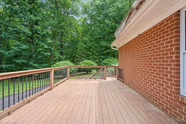 3786 Donavon Mill Ct, Powhatan, VA 23139 - view of wooden deck