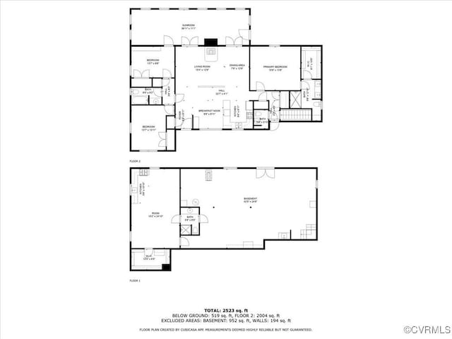 3786 Donavon Mill Ct, Powhatan, VA 23139 - property floor plan