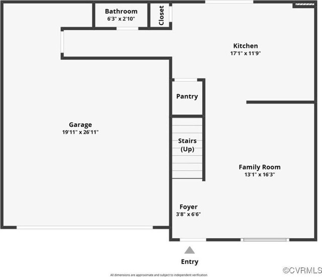 3612 Roselawn Ter, Hopewell, VA 23860 - room layout