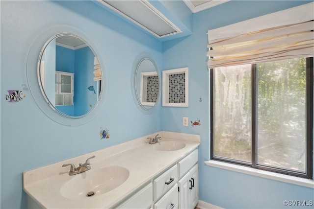 5910 Harbourwood Pl, Chesterfield, VA 23112 - bathroom featuring double vanity