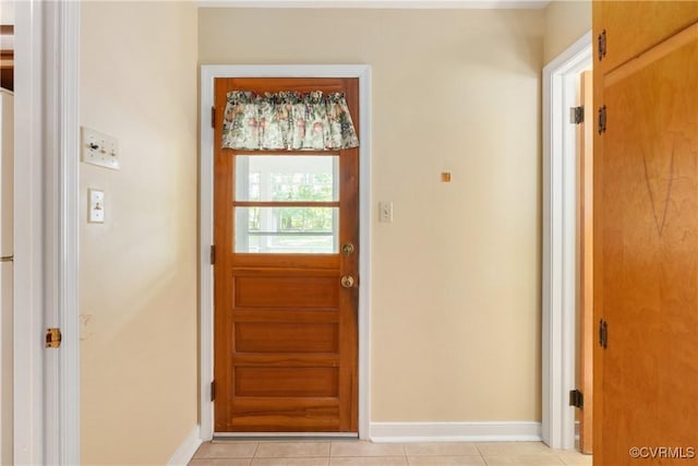 5441 Claridge Dr, Chesterfield, VA 23832 - entryway featuring baseboards and light tile patterned floors