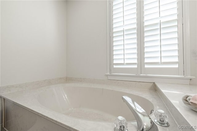 3909 Foxfield Ter, Henrico, VA 23233 - full bath featuring a garden tub