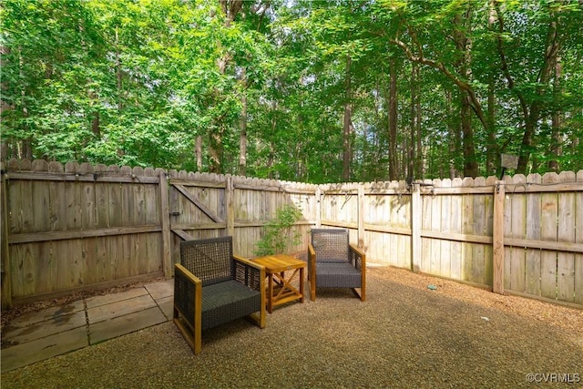 3909 Foxfield Ter, Henrico, VA 23233 - fenced backyard with a patio